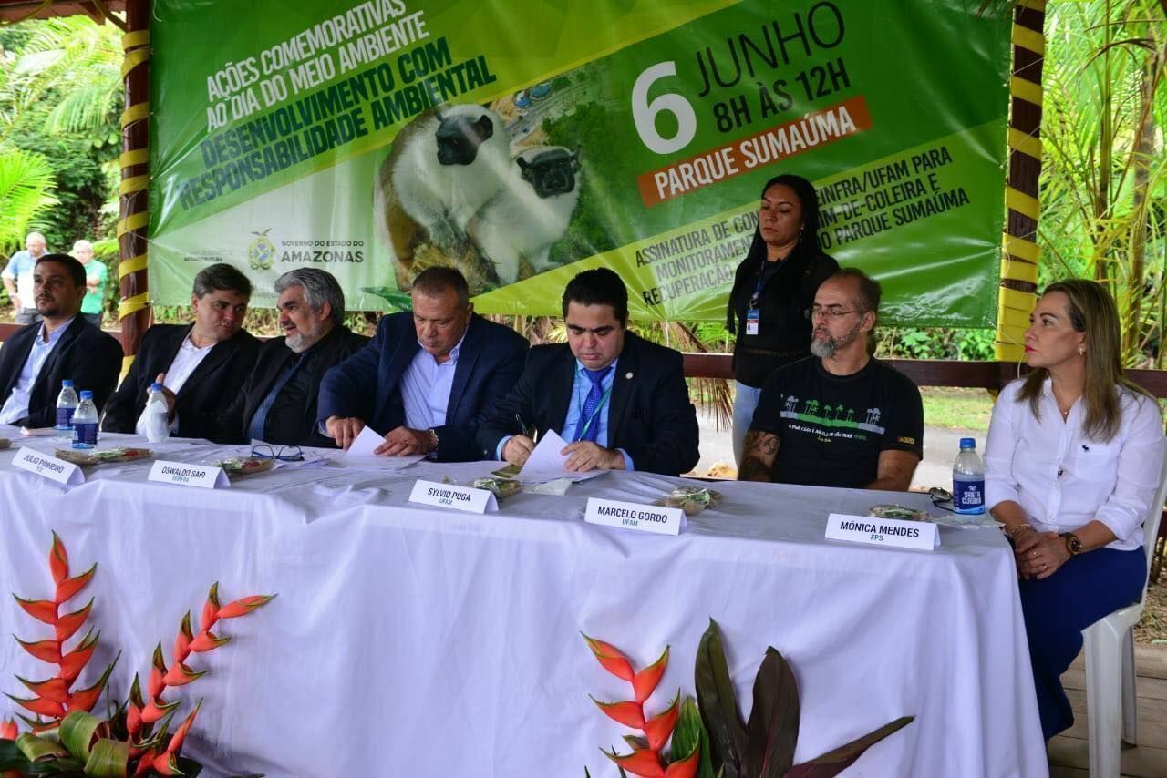 As instituições irão realizar programas e atividades em conjunto durante o prazo de 3 anos. Foto: Ascom Governo do Amazonas 